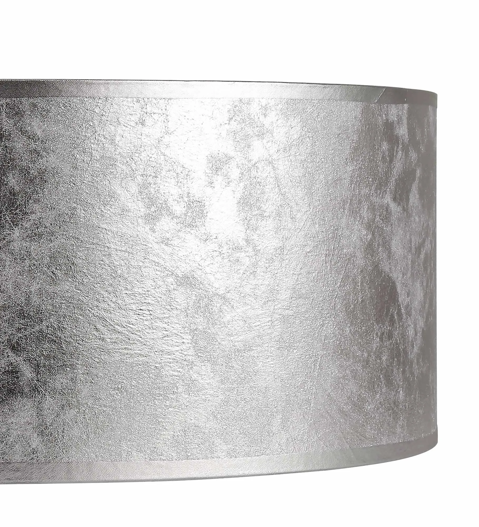 Baymont 50cm, Semi Flush 5 Light Polished Chrome, Silver Leaf, Frosted Diffuser DK0812  Deco Baymont CH SL